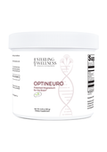Supplement container labeled 'Optineuro' by Sterling Wellness on a white background