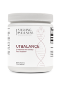 Supplement container labeled 'UTBalance' by Sterling Wellness on a white background